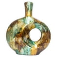 thumbnail image 3 of Tinsley 12.5 In. Foiled and Lacquered Table Vase, 3 of 6