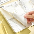 thumbnail image 5 of Yellow 2026 Planner Notebook A5 With Magnetic Closure And Thick Paper, Weekly Daily Planner For Student, Office And Home Use, 8.2X5.7In 0.882Lb, 5 of 7
