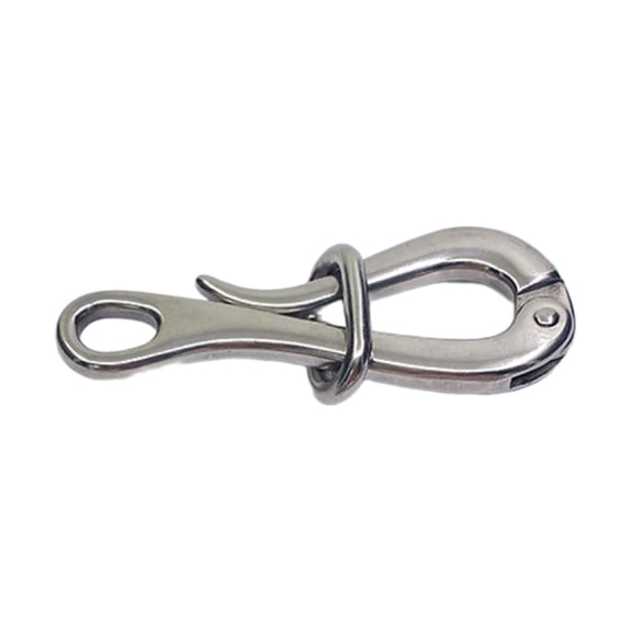 Gancho pelícano de acero inoxidable Gancho pelícano Acero inoxidable 316 para botes , Hardware marino Ganchos y ojales 4 pulgadas