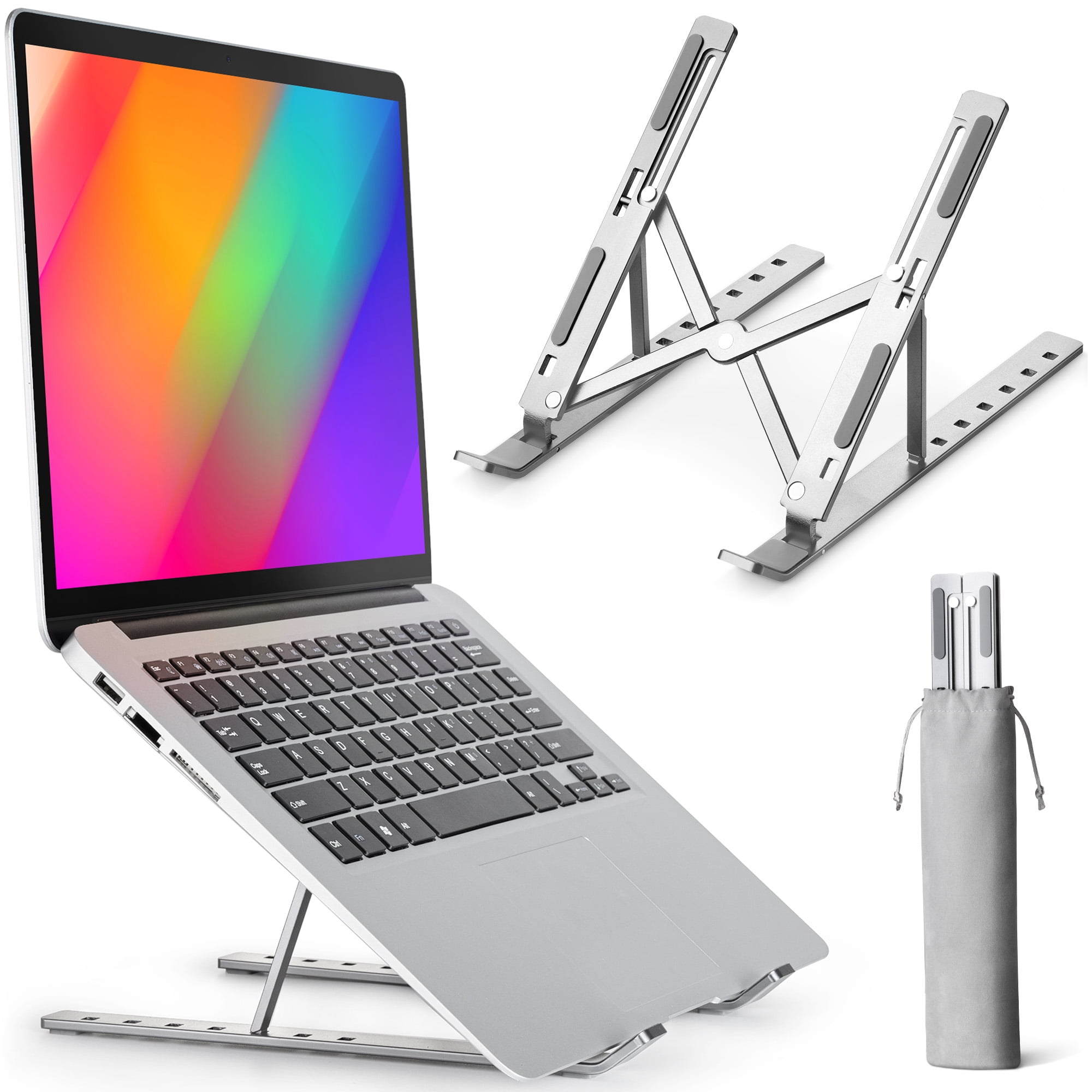 Size : Standard Metal Stand Liftable Portable Notebook Aluminum Computer Stand QTT Laptop Stand 