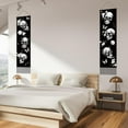 thumbnail image 5 of Pack of 2 Skull in Dark Tapestries Skull Vertical Bohemian Tapestry Mystical Skull Bohemian Tassel Tapestry Wall Hanging for Bedroom Living Room Home 13 x 51 Inch DIY Making, 5 of 9
