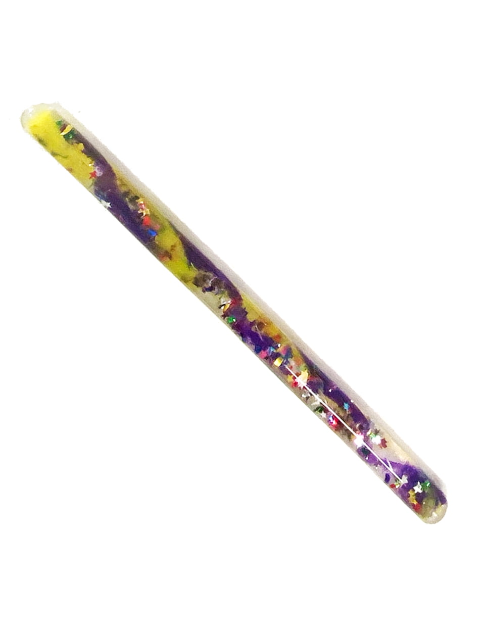 Jumbo Spiral Glitter Wand (Assorted Colors) 1-Pack