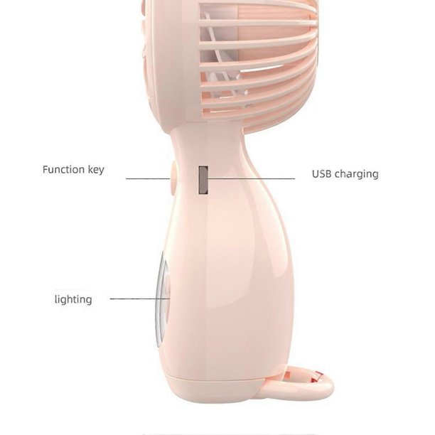 Handheld Portable Mini Fan Creative Animal Fan USB Charging Desktop Small Fan