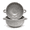 Grey-2Pack, variant on 22oz Ceramic Serving Bowls Set of 2, 5.75 Inch Porcelain Bowls with Reactive Glaze, Lead-Free, Microwave & Dishwasher Safe for Salad, Soup, Cereal, Kitchen Use