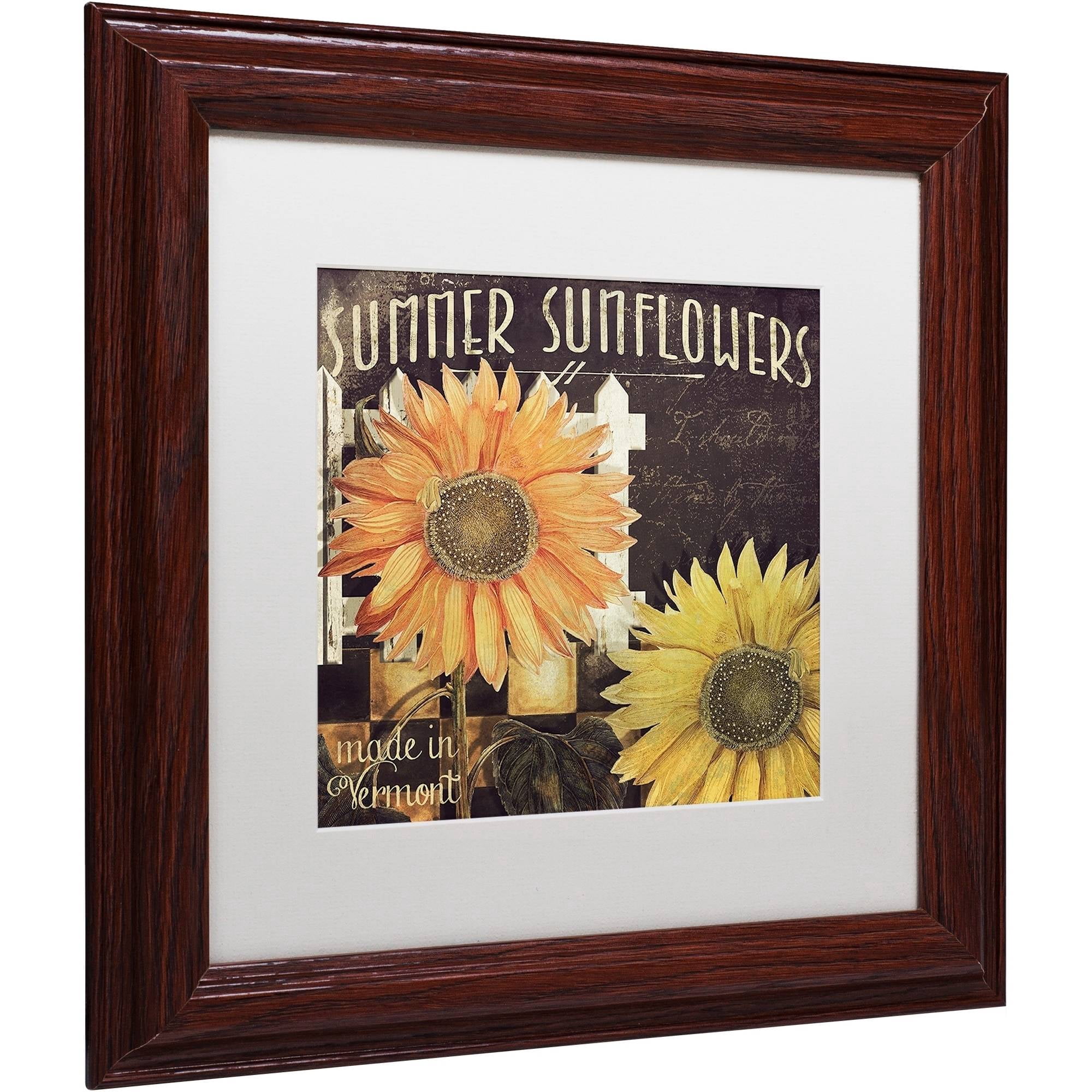 Trademark Fine Art "Vermont Farms XI" Canvas Art by Color Bakery White Matte, Wood Frame