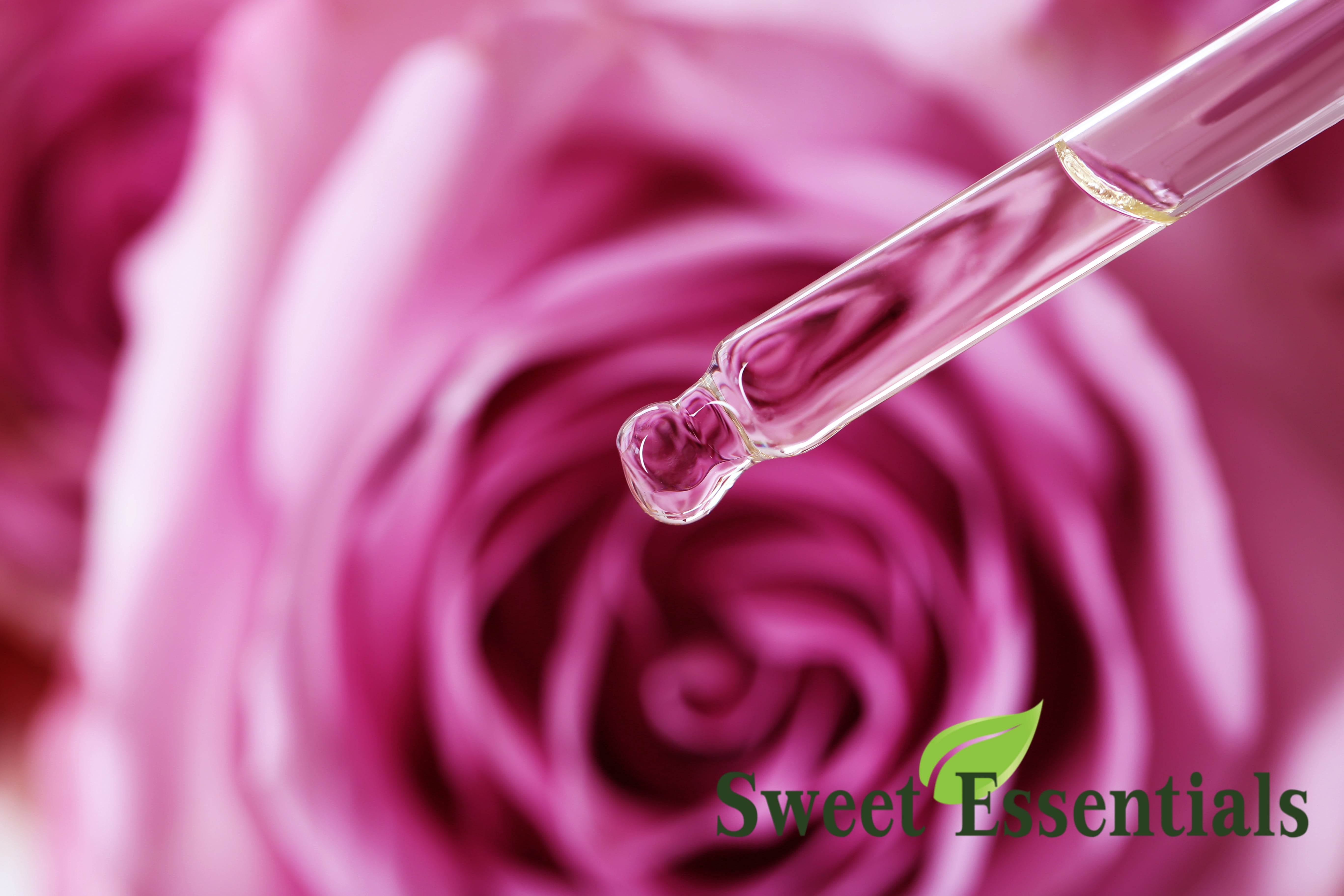 Organic French Rose Essential Oil - Rosa Damascena - 1oz - Imported from France - 100% Pure, Undiluted, Therapeutic Grade, Aromatherapy - Perfect for Diffusers, Hair, Skin and Nail Care