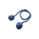 thumbnail image 1 of Matsuzay 2 piezas cortina colgante algodón Tieback moda decoración cortina banda Holdback Correa Tie Backs hogar sala de estar dormitorio Sombras de ventana Azul, 1 of 6
