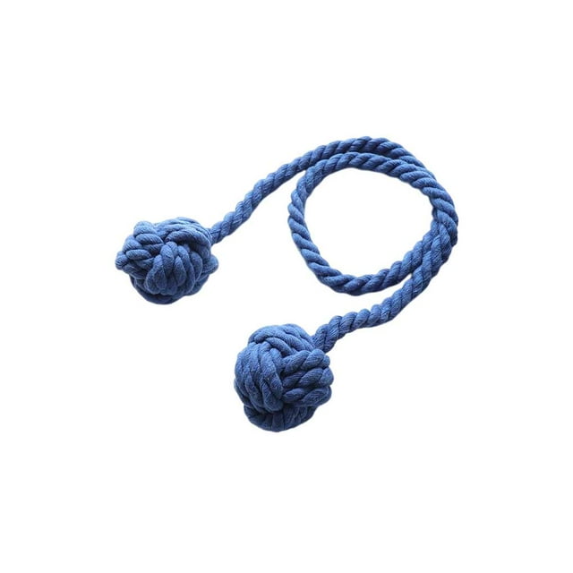 Bearachild 2 piezas cortinas Tieback decoración de moda cortina banda borla Holdback Correa Tie Backs accesorio hogar sala de estar Hotel Sombras de ventana Azul Bearachild HA067897-03