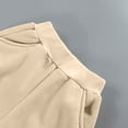 thumbnail image 6 of LUGOGNE Boys Jogger Pants Warm Fleece Lined Active Sweatpants Textured Kids Fall Winter Clothing with Pockets Beige,Size 2 T, 6 of 9