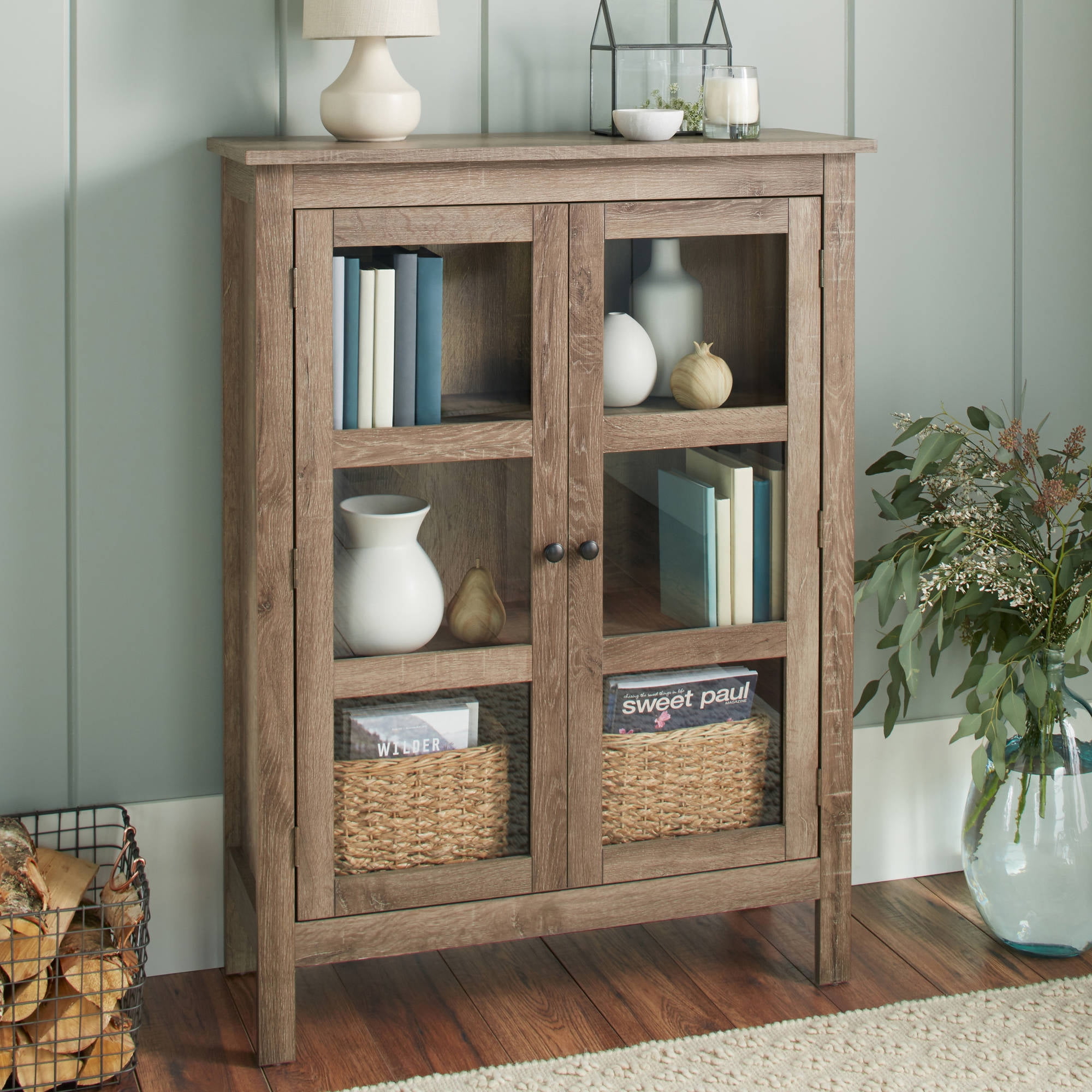 10 Spring Street Farmhouse Library Cabinet