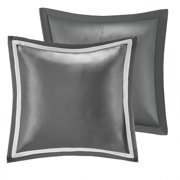 Bedding Sets 8 Piece Jacquard Comforter Set Silver/Silver King,Bed Sets
