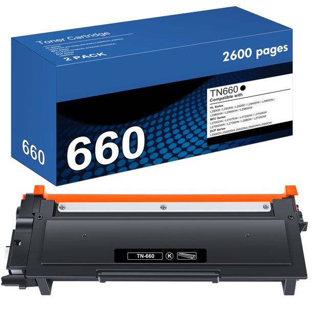 TN660 TN660 Toner Cartridge Replacement for Brother TN 660 HLL2300D