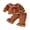 Brown, variant on RUINIXCW Toddler Baby Girl Christmas Gingerbread Outfit Infant Girl Fall Winter Warm Clothes Plush Peter Pan Collar Long Sleeve Shirt Tops Pants Set