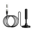 thumbnail image 1 of Antenne TV HDTVT Antenne TV Numérique Gain Élevé pour Réception de Signal TV Intelligente Intérieur Extérieur, 1 of 5