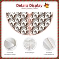 thumbnail image 3 of Sikiie Chickens Peck Grain Christmas Tree Skirt, Christmas Tree Decorations, Christmas Decor, Tree Mat Decoration(30-48IN)-30", 3 of 6