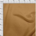 thumbnail image 3 of oneOone Georgette Viscose Orange Fabric Asian Floral Block Craft Projects Decor Fabric Printed By The Yard 42 Inch Wide, 3 of 5