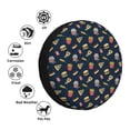 thumbnail image 4 of Gukieu Fastfood Print Car Tire Cover, Adjustable Waterproof and Dustproof Tire Protection Cover, Suitable for SUV, Truck, Van-17 inch, 4 of 6
