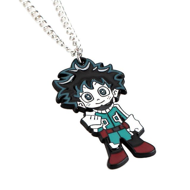 Anime My Hero Academia Necklace Midoriya Izuku Afortunado Sencillez