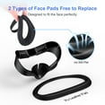 thumbnail image 3 of Cooling Fan Mask for Meta/Oculus Quest 3 Accessories, Circulates Ventilation to Eliminate Glass Fogging (Breathable Ice Silk Cotton) 3-in-1 Face Pad with Booster Pad, 3 of 7