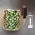 thumbnail image 5 of RESNICE Green Wire Fairy Lights Plug in 660FT High Bright 2000 LED Waterproof LED String Lights with Remote Warm White for Christmas Tree, Patio, Garden, Backyard, 5 of 7
