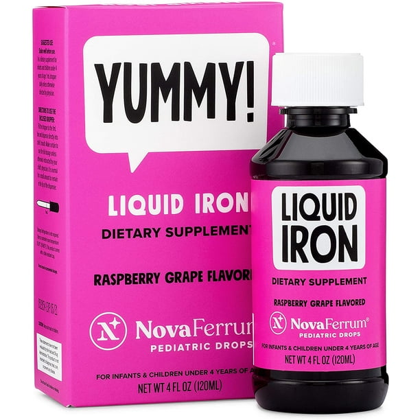 Novaferrum Pediatric Drops Liquid Iron Supplement For Infants And