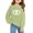Light Green, variant on UACY Kids Heart Print Crewneck Pullover Sweatshirt, Soft Cotton Long Sleeve, Casual Loose Outwear Top for Girls and Boys (Black, 5-6 Years)