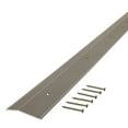 thumbnail image 5 of M-D Building Products 43380 2 In. X 36 In. Warm Gray Aluminum Carpet Trim w/ Screw Nails, 5 of 7