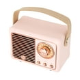 thumbnail image 4 of Haut-parleur Rétro, Déco Vintage, Petit Haut-Parleur Sans Fil, Style Rétro Mignon pour Cuisine Bureau Chambre Fête Extérieur, Cadeaux d'Anniversaire pour Femmes Adolescentes, 4 of 7