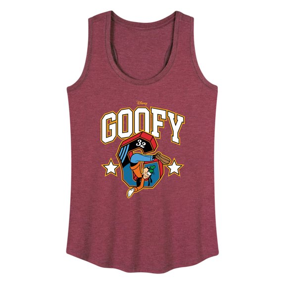 Disney - Goofy Collegiate - Women's Racerback Tank Top