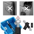 thumbnail image 4 of Caja de Enchufe Varilla de Soporte de la Caja EléCtrica del Reparador Reparador de Enchufe Universal de Interruptor Tipo 86, 4 of 5