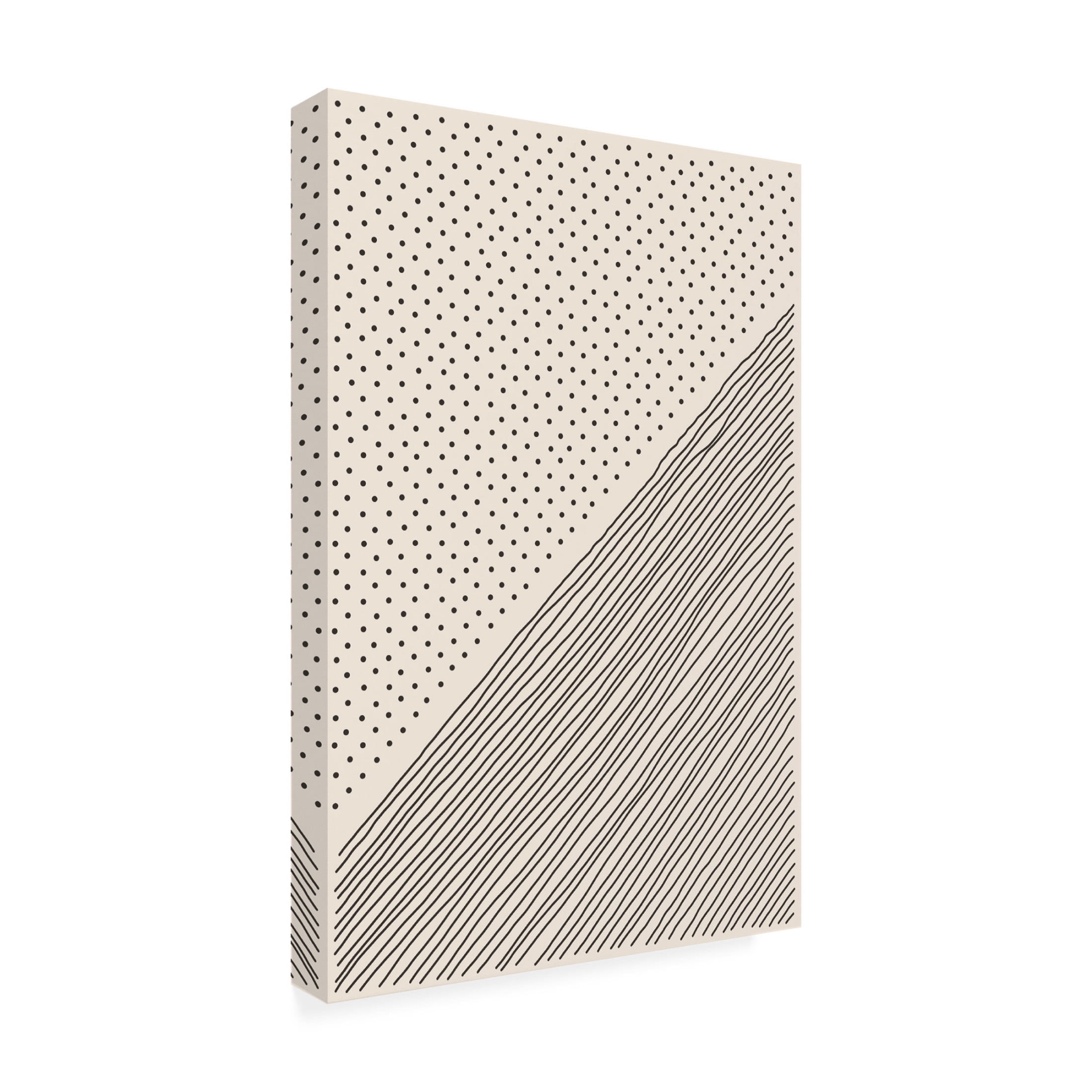 Trademark Fine Art jay stanley Minimal Line Vibes 3 Canvas Wall Art
