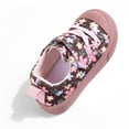 thumbnail image 5 of WZEIIOT Toddler Girls Sneakers Soft Sole Casual Low Top Canvas Shoes With Cute Floral Prints Hook And Loop Closure Lightweight Breathable Comfy Everyday Wear Athletic Shoes, 5 of 6
