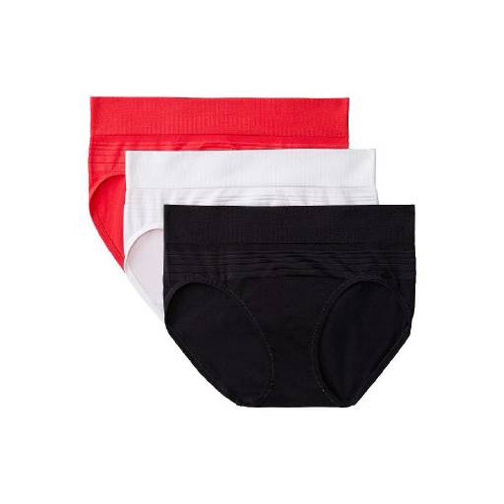 Blissful Benefits by Warner's Women's Seamless Hipster Panty 3 Pack, Style RU0503W Walmart