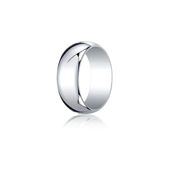 Benchmark� 14k Gold 7.0mm Traditional Dome Oval Ring