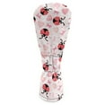 thumbnail image 2 of Yuyamidu Ladybug Golf Club Head Covers for Drivers, Fairway Woods, and Hybrids, Waterproof Leather Head Covers Pink Heart Golf Headcover with Soft Lining, 2 of 8