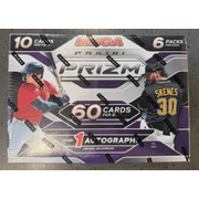 2025 Panini Prizm Baseball Factory Sealed Mega Box 6 Packs 1 Auto