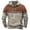 Gray sweatshirt for men #5, variant on SeCaotees Hooded Graphic Sweatshirts for Men Vintage Drawstring Tribal Aztec Hoodies Long Sleeve Western Cowboy Sweatshirts with Kangraoo Pocket Colorblock Patchwork Fall Pullover Tops Black,L