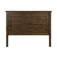 thumbnail image 5 of ACME Franklin 4 Pieces Vintage Wood Full Bed Set in Brushed Walnut, 5 of 10