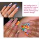 thumbnail image 2 of Nail Art Pens Acrylic Nail Graffiti Dotting Liner Pens for Decor 8Pcs, 2 of 2