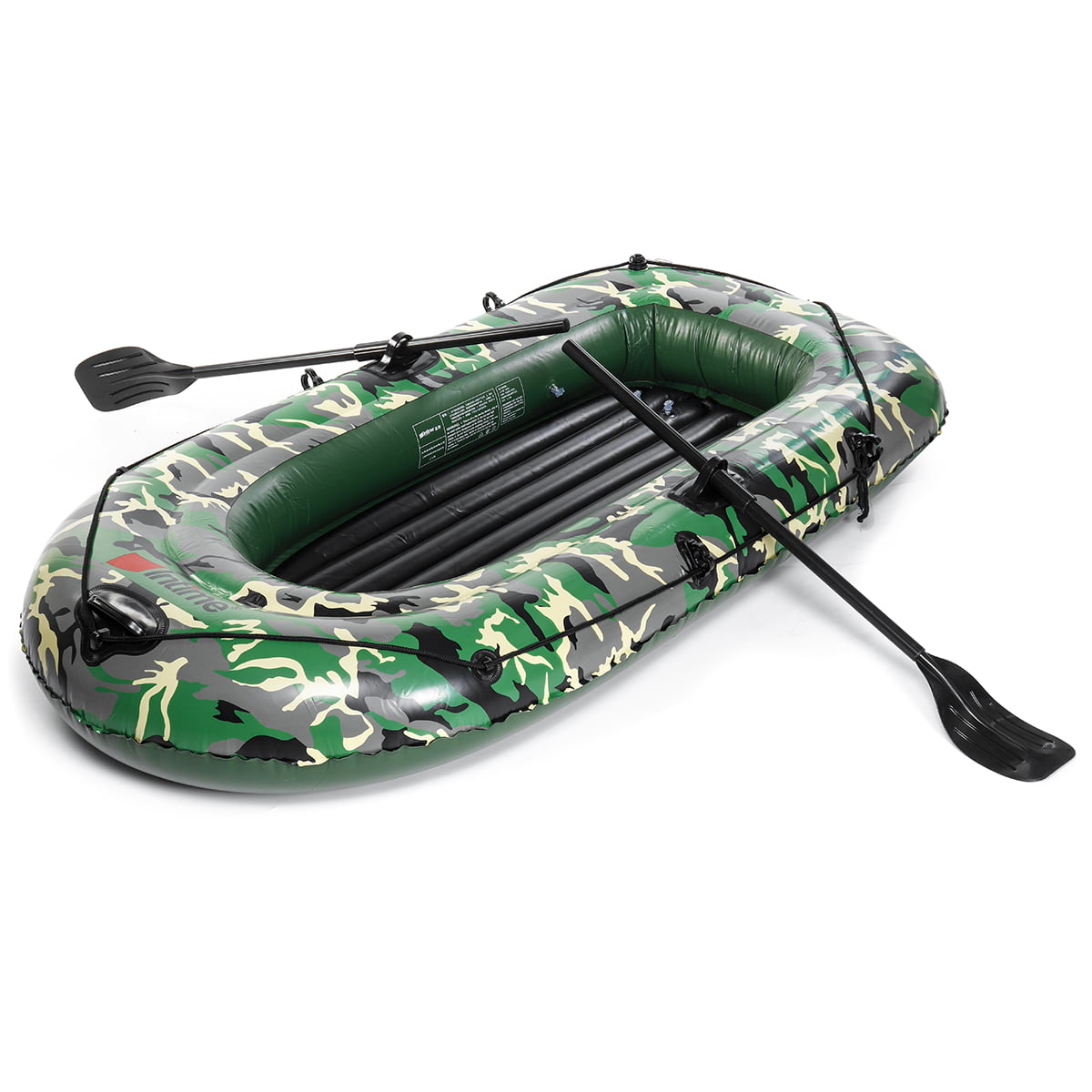 Adult Kids PVC Inflatable Boat Summer Garden Swimming Pool Beach Dinghy w/Paddle 