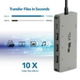 thumbnail image 4 of MOBILE PIXELS 104-1001P01 8-in-1 USB-C Dongle, 4 of 7