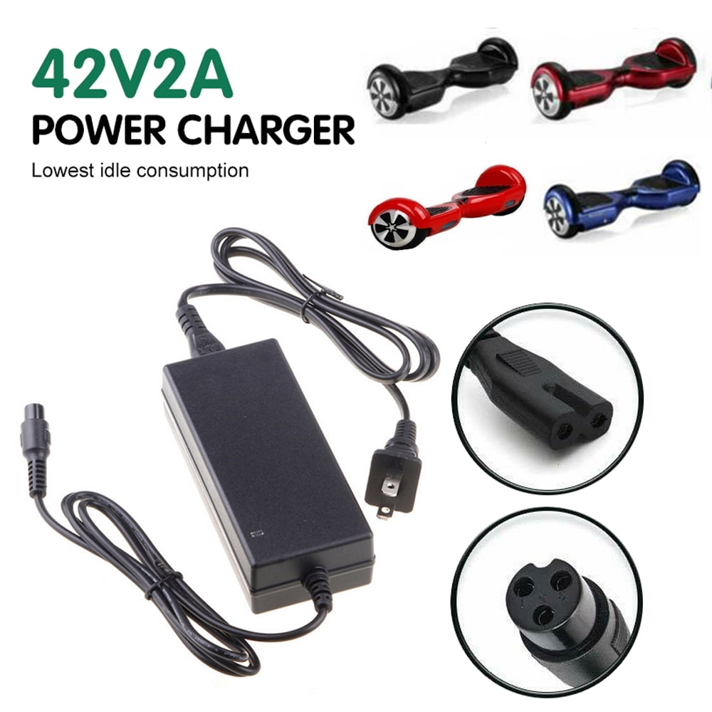 Owrieo 42V 2A Power Charger with PowerFast 3-Prong Inline Connetor Power Adapter for Pocket Mod,Dirt Quad,and Sports Mod 