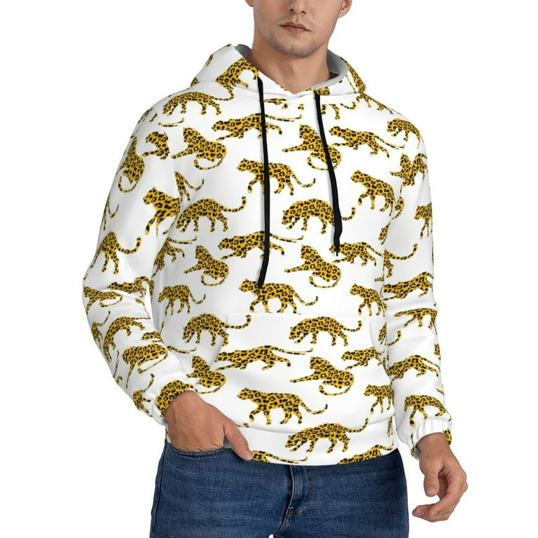 Leopard hooded sweatshirts sale