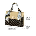 thumbnail image 3 of CHOK Large Crossbody Purses for Women Crossbody Bag  Designer Leather Cross Body Purses Multi Pocket Shoulder Bag  One Shoulder Crossbody Bag Leather Large Capacity Multi Compartment Wome, 3 of 4