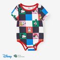 thumbnail image 2 of Disney Disney Mickey and Friends Family Matching Naia™ Colorful Checkered Pattern Top/Sleeveless Dress/Onesie, 2 of 8