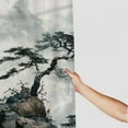 thumbnail image 3 of Orinice Mountain Tree Ladder Bathroom Decor Set - Colorful Luxurious Polyester Fabric Shower Curtain with Hooks 69x72, 3 of 7