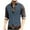 Blue, variant on George Men's Western Vest Vintage Classic Herringbone Work Suit Vests Retro Tweed Slim Fit Waistcoats Orange Big and Tall Men M