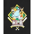 thumbnail image 2 of My Hero Academia Women's Hero League Baseball Graphic Print Short Sleeve T-Shirt, 2 of 5