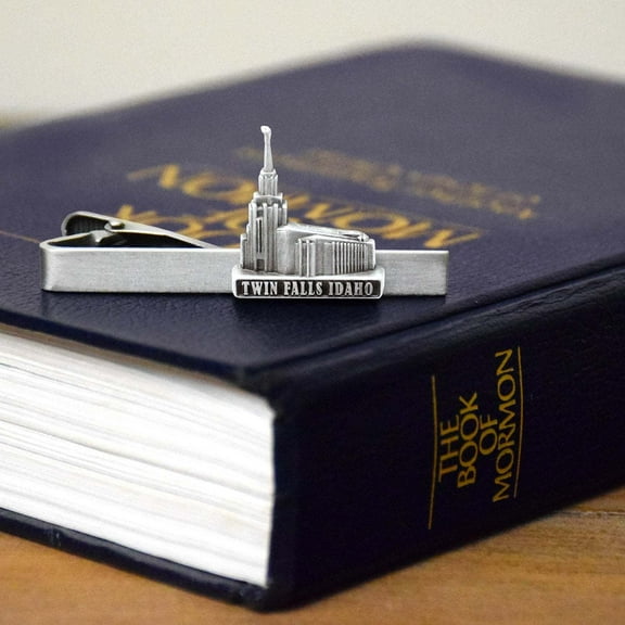 Twin Falls Idaho Temple Tie Clip
