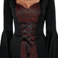 thumbnail image 3 of Morph Vampiress Long Dress Women Halloween Costume For Women Black Large, 3 of 4